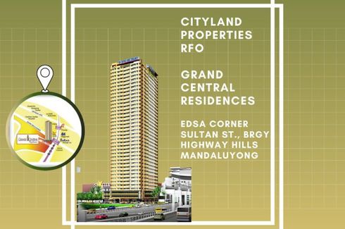 Condo for sale in Grand Central Residences Tower I, Highway Hills, Metro Manila near MRT-3 Shaw Boulevard