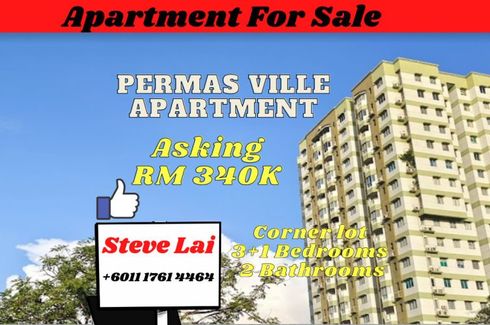 4 Bedroom Apartment for sale in Bandar Permas Jaya, Johor