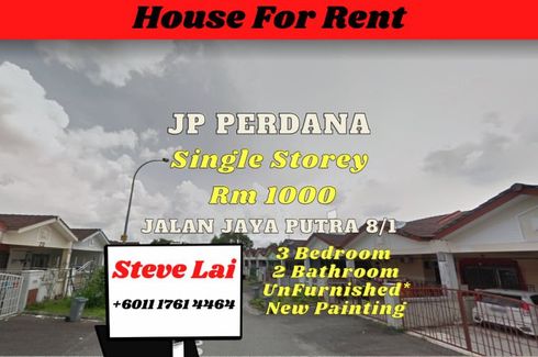 3 Bedroom House for rent in Taman JP Perdana, Johor