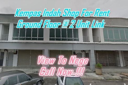Commercial for rent in Taman Kempas Indah, Johor