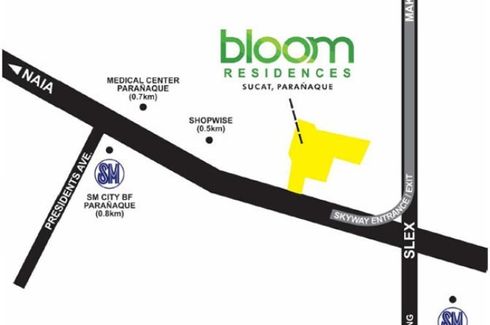 2 Bedroom Condo for sale in Bloom Residences, Marcelo Green Village, Metro Manila