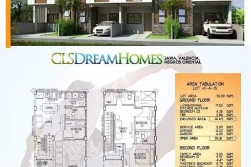 3 Bedroom Townhouse for sale in Talay, Negros Oriental