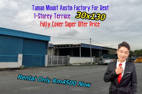 Warehouse / Factory for rent in Taman Mount Austin, Johor