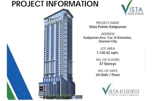 Condo for sale in Vista 309 Katipunan, Loyola Heights, Metro Manila near LRT-2 Katipunan