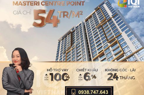 Cần bán căn hộ chung cư 2 phòng ngủ tại Masteri Centre Point, Long Bình, Quận 9, Hồ Chí Minh
