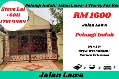 3 Bedroom House for rent in Taman Pelangi Indah, Johor