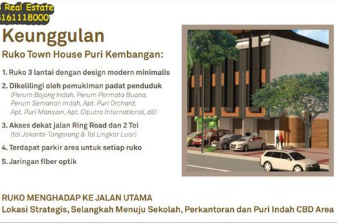 Komersial dijual dengan 3 kamar tidur di Rawa Buaya, Jakarta
