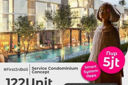 Kondominium dijual dengan 1 kamar tidur di Dangin Puri Klod, Bali