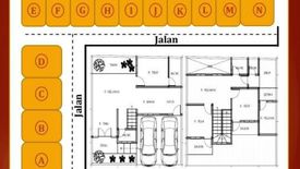Townhouse dijual dengan 3 kamar tidur di Ciganjur, Jakarta
