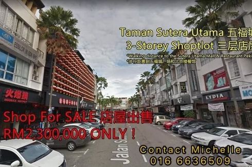 Commercial for sale in Taman Sutera Utama, Johor