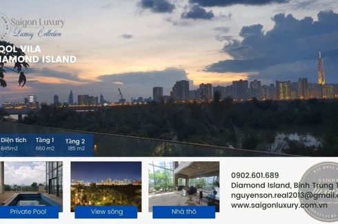Cần bán villa 5 phòng ngủ tại Diamond Island, Bình Trưng Tây, Quận 2, Hồ Chí Minh