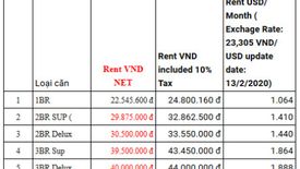 Cho thuê căn hộ chung cư 1 phòng ngủ tại Phường 13, Quận Tân Bình, Hồ Chí Minh