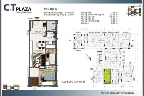 2 Bedroom Condo for sale in C.T Plaza Nguyen Hong, Phuong 1, Ho Chi Minh