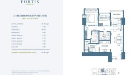 2 Bedroom Condo for sale in Fortis Residences, Bangkal, Metro Manila near MRT-3 Magallanes