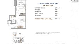 1 Bedroom Condo for sale in The Aston Place, Barangay 45, Metro Manila