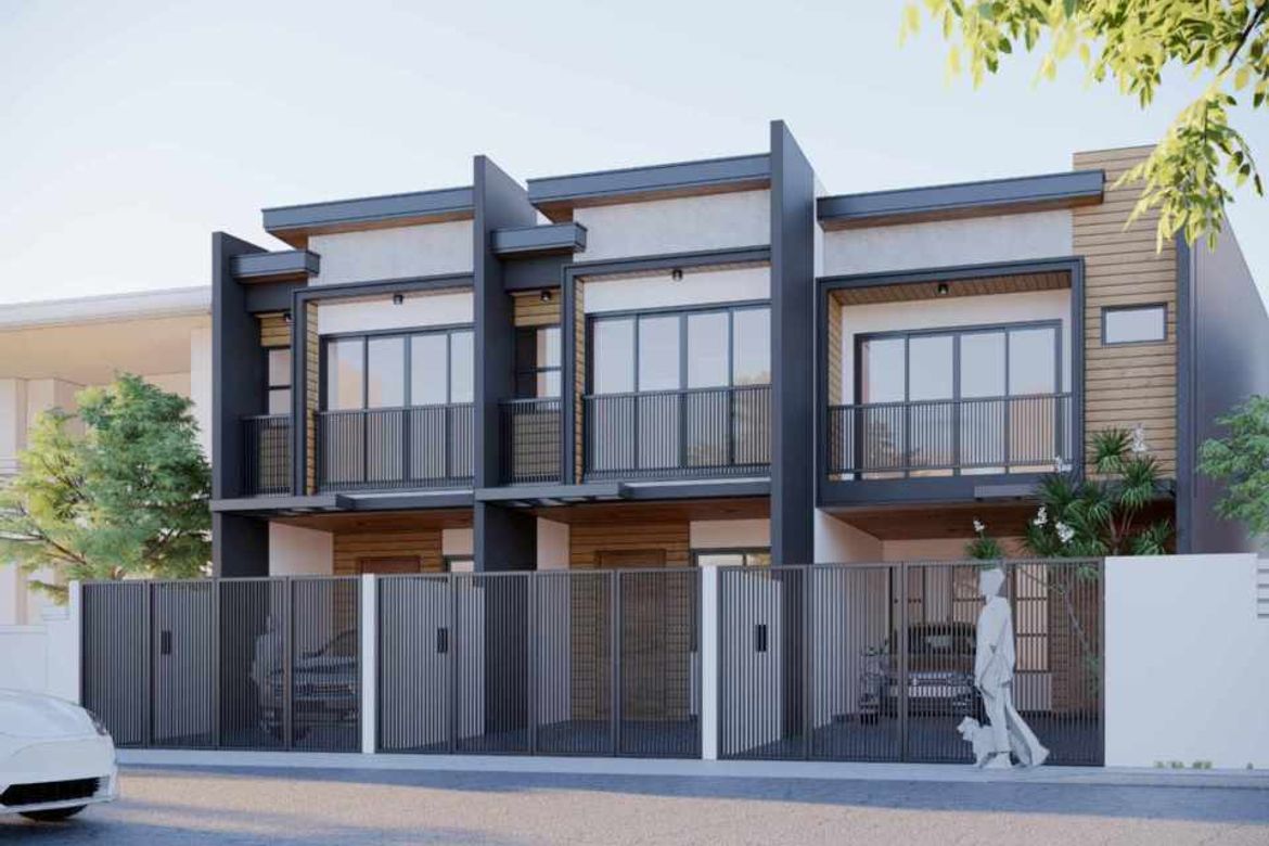 For Sale Pre-Selling Modern Design Two (2) Storey Triplex House and Lot in Pilar