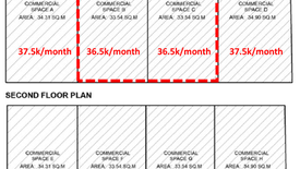 Shophouse for rent in Kalunasan, Cebu