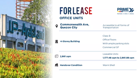 Office for rent in Commonwealth, Metro Manila