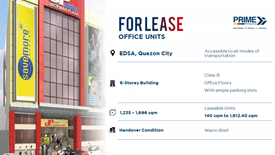 Office for rent in Ramon Magsaysay, Metro Manila near LRT-1 Roosevelt