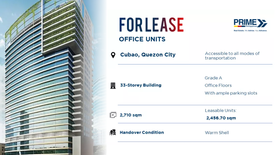 Office for rent in Socorro, Metro Manila near LRT-2 Araneta Center-Cubao