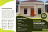 Rumah dijual dengan 2 kamar tidur di Sukarame, Lampung