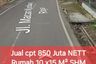 Tanah dijual dengan  di Demang Lebar Daun, Sumatera Selatan