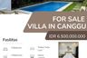 Villa dijual dengan 3 kamar tidur di Pererenan, Bali