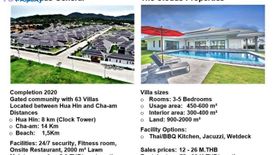 3 Bedroom Villa for Sale or Rent in The Clouds Hua Hin - Cha Am, Cha am, Phetchaburi