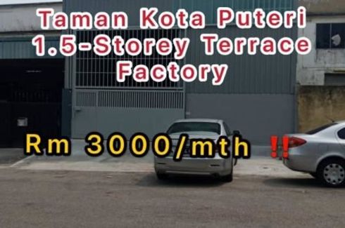 Commercial for rent in Taman Kota Puteri, Johor