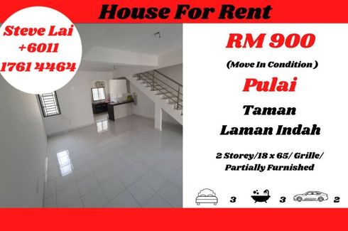3 Bedroom House for rent in Bandar Baru Kangkar Pulai, Johor