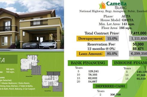4 Bedroom House for sale in Parel, Zambales
