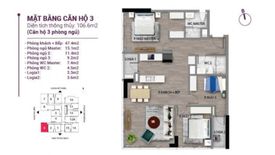 Cần bán căn hộ chung cư 3 phòng ngủ tại Quận Bắc Từ Liêm, Hà Nội