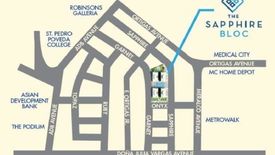 1 Bedroom Condo for sale in The Sapphire Bloc  – South Tower, San Antonio, Metro Manila near MRT-3 Ortigas