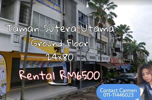 Commercial for rent in Taman Sutera Utama, Johor