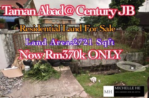 Land for sale in Taman Century, Johor