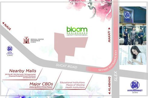 1 Bedroom Condo for sale in Bloom Residences, San Antonio, Metro Manila