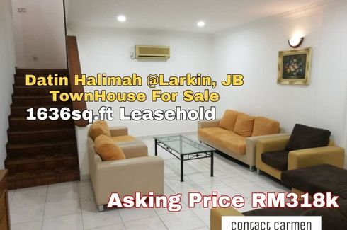 3 Bedroom Townhouse for sale in Jalan Datin Halimah, Johor