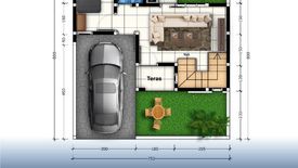 Villa dijual dengan 3 kamar tidur di Junrejo, Jawa Timur