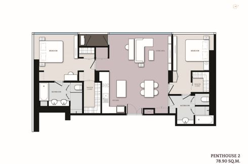 ขายคอนโด คลาวด์ เรสซิเดนซ์ สุขุมวิท 23 2 ห้องนอน ใน คลองเตยเหนือ, วัฒนา ใกล้ MRT สุขุมวิท