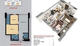 Cần bán căn hộ chung cư 2 phòng ngủ tại Thanh Xuân Nam, Quận Thanh Xuân, Hà Nội