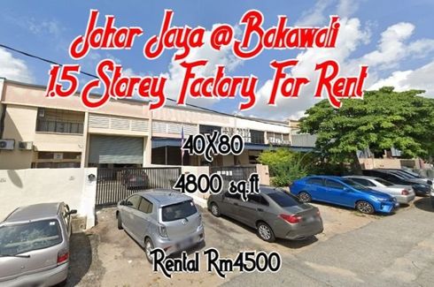 Warehouse / Factory for rent in Taman Johor Jaya, Johor