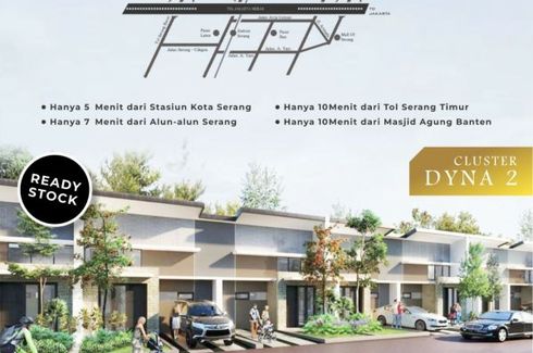 Rumah dijual dengan 2 kamar tidur di Unyur, Banten