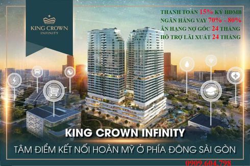 Cần bán căn hộ 1 phòng ngủ tại King Crown Infinity, Linh Chiểu, Quận Thủ Đức, Hồ Chí Minh