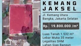 Tanah dijual dengan  di Bangka, Jakarta