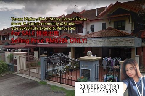 4 Bedroom House for sale in Taman Mutiara Rini, Johor