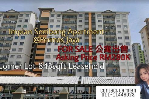 3 Bedroom Apartment for sale in Jalan Persiaran Senibong, Johor
