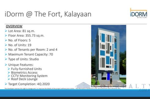 19 Bedroom Apartment for sale in Guadalupe Nuevo, Metro Manila near MRT-3 Guadalupe
