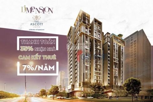 Cần bán căn hộ chung cư 2 phòng ngủ tại D1 Mension, Cầu Kho, Quận 1, Hồ Chí Minh