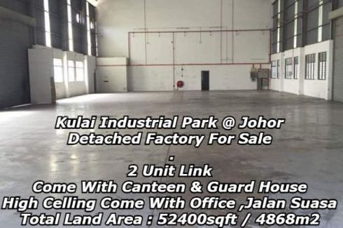Warehouse / Factory for sale in Johor