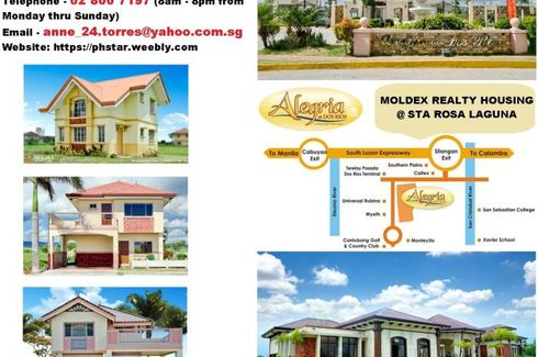 2 Bedroom House for sale in Alegria @ Dos Rios, Canlubang, Laguna